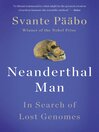 Cover image for Neanderthal Man